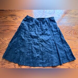 Relativity Black A-Line Skirt